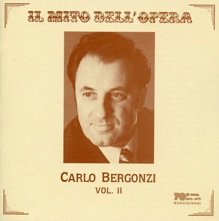 the album cover for CARLO BERGONZI - La Boheme / Tosca / Cavalleria Rusticana