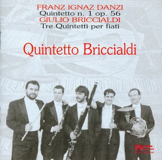 the album cover for Briccialdi / Briccialdi - Tre Quintetti Op 124 Op 10 NN 2-3 Per Flauto Oboe