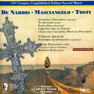 the album cover for Trovarelli / Tosti / Seungseo / Masciangelo - 19th Century Italian Sacred Music