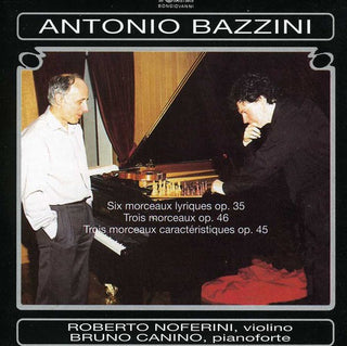 the album cover for Bruno Canino - 6 Morceaux Lyriques Op 35 / Trois Morceaux Op 46