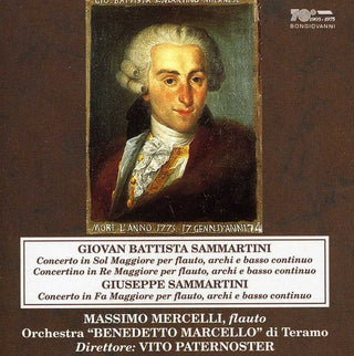 the album cover for Vito Paternoster - Concerti NN 790-791 Per Flauto E Archi