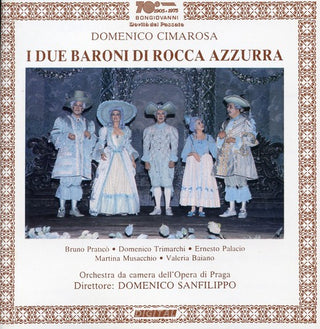 the album cover for Cimarosa / Pratico / Palacio / Trimarchi - I Due Baroni DL Rocca Azzurra