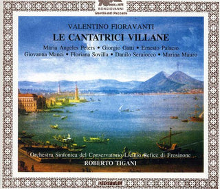 the album cover for Giovanna Manci - Le Cantatrici Villane