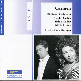 the album cover for Bizet / Simionato / Gedda / Guden - Carmen