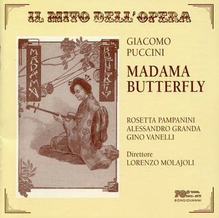 the album cover for Puccini / Molajoli / Granda / Velasquez - Madama Butterfly