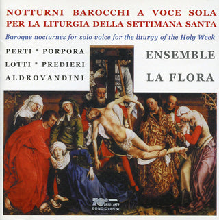 the album cover for Ensemble La Flora - Baroque Nocturnes for Solo Voice