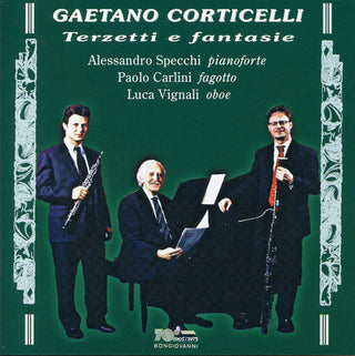 the album cover for Corticelli / Alessandro Specchi / Carlini,Paolo - Terzetti 1-3 / 3 Fantasias