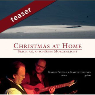 the album cover for Martin Petzold - Christmas at Home - Teaser