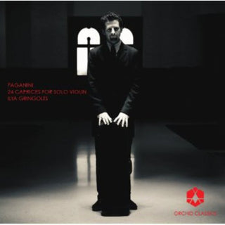 the album cover for Ilya Gringolts - 24 Caprices for Solo Violin Op 1