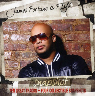 the album cover for James Fortune & Fiya - Snapshot