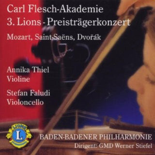 the album cover for Baden-Badener Philharmonie - 3 Lions Preistragerkonzert