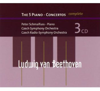 the album cover for The Czech Symphony Orchestra - 5 Piano Ctos