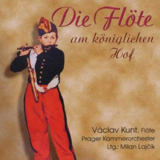 the album cover for Vaclav Kunt - Flute at Royal Court
