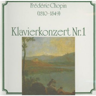 the album cover for Chopin / Slavic Lov Phil / Pesek Cernecaka - Piano Cto No 1