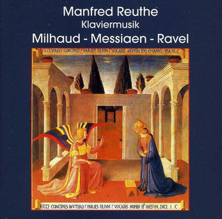 the album cover for Milhaud / Manfred Reuthe - Piano Music