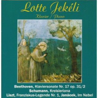 the album cover for Beethoven / Lotte Jekeli - Piano Son No 17 / Kreisleriana