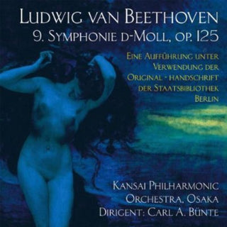 the album cover for Beethoven / Kansai Philharmonic Orchestra - Symphony No 9