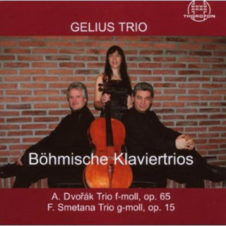 the album cover for Gelius Trio - Bohmische Klaviertrios