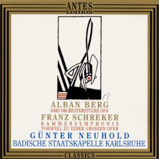 the album cover for Schreker / Neuhold / Badische Staatskapelle - Chamber Sym / Orch Pieces