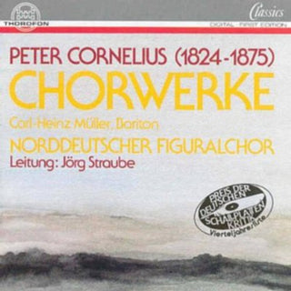 the album cover for Norddeutscher Figuralchor - Chorwerke
