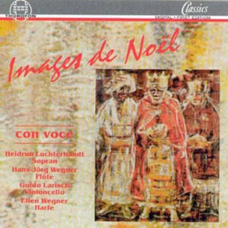 the album cover for Ensemble Con Voce - Images de Noel Con Voce / Various