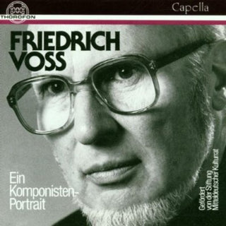 the album cover for Voss / Sdr Sundfunken Choir Stuttgarg - Composer's Portrait