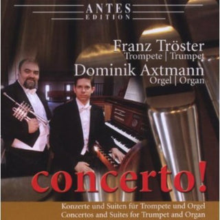 the album cover for Franz TrÃ¶ster - Concerto