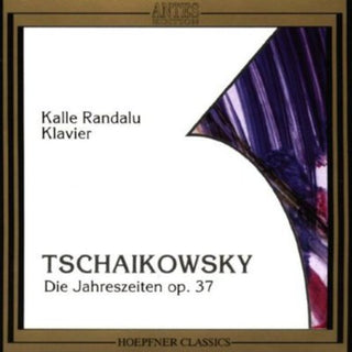 the album cover for Tchaikovsky / Kalle Randalu - Four Seasons Op 37A