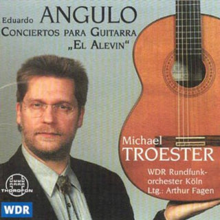 the album cover for Michael TrÃ¶ster - Concertos for Guitar Nos. 1 & 2