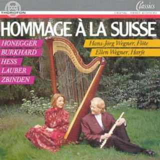 the album cover for Hans-JÃ¶rg Wegner - Hommage a la Suisse