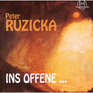 the album cover for Peter Ruzicka - In to the Open