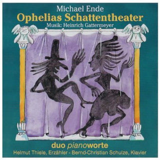 the album cover for Duo Pianoworte - Ophelias Schattentheater