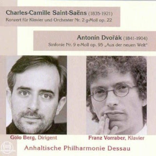 the album cover for Anhaltische Philharmonie Dessau - Piano Cto 2 / Sym No 9