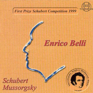 the album cover for Enrico Belli - Piano Sonata / Pictures at An Exhibition