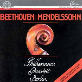 the album cover for Philharmonia Quartett Berlin - String Quartet / Fugue from Op 81