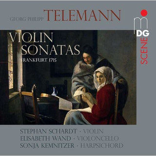 the album cover for Telemann / Schardt / Wand / Kemnitzer - Six Sonates a Violon Seul