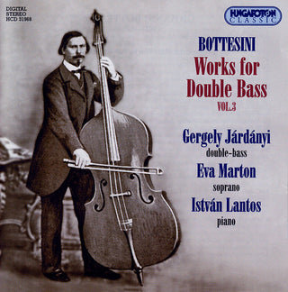 the album cover for Gergely JÃ¡rdÃ¡nyi - Works for Double Bass 3
