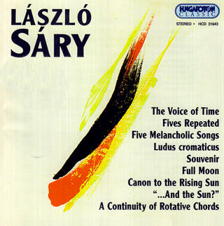 the album cover for Sardy / Sary - Voice of Time Five Repeated Five Melancholic