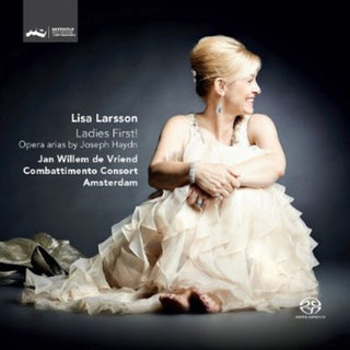 the album cover for Lisa Larsson - Ladies First Opera Arias By Joseph Haydn