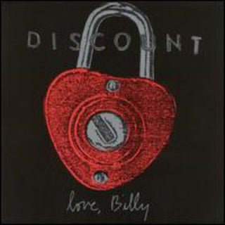 the album cover for Discount - Love Billy