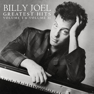 the album cover for Billy Joel - Greatest Hits 1 & 2 (remastered & Enhanced)
