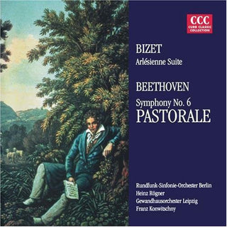 the album cover for Bizet / Beethoven / Konwitschny / Rogner - L'arlesienne Suite