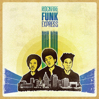 the album cover for Rockfire Funk Express - People Save The World [Vinyl Single]