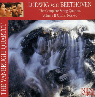 the album cover for L.V. Beethoven - Complete String Quartets 2