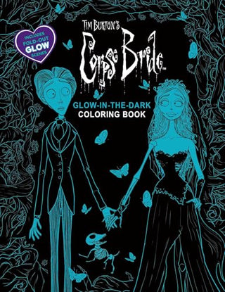 Tim Burton's Corpse Bride Glow in the Dark Coloring Book