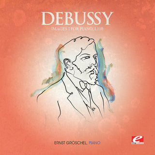 the album cover for Ernst Gröschel - Images I for Piano