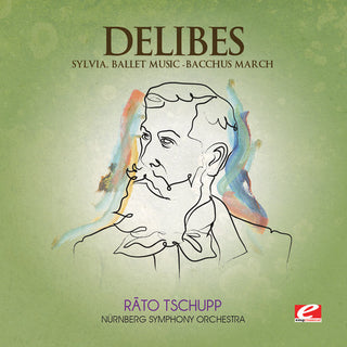 the album cover for DELIBES - Sylvia / Bacchus March