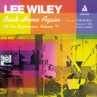 the album cover for Lee Wiley - Back Home Again