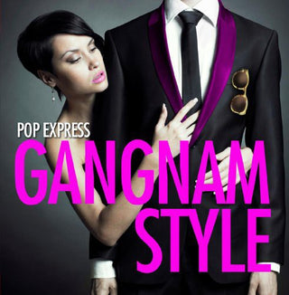 the album cover for Pop Express - Gangnam Style