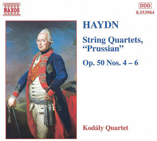 the album cover for Kodaly Quartet - String Quartets Prussian